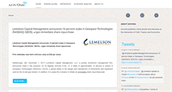 Desktop Screenshot of amvona.com